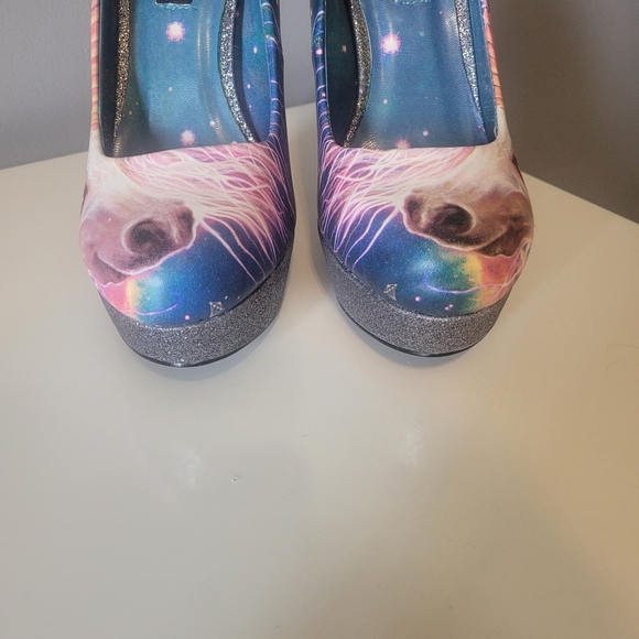 Iron Fist Unicornicopia Platform Heels, VGUC, Size 7 - Picture 2 of 7